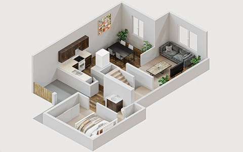 3525 Century Avenue 2-4 Beds Townhouse, Affordable for Rent - Photo Gallery 18